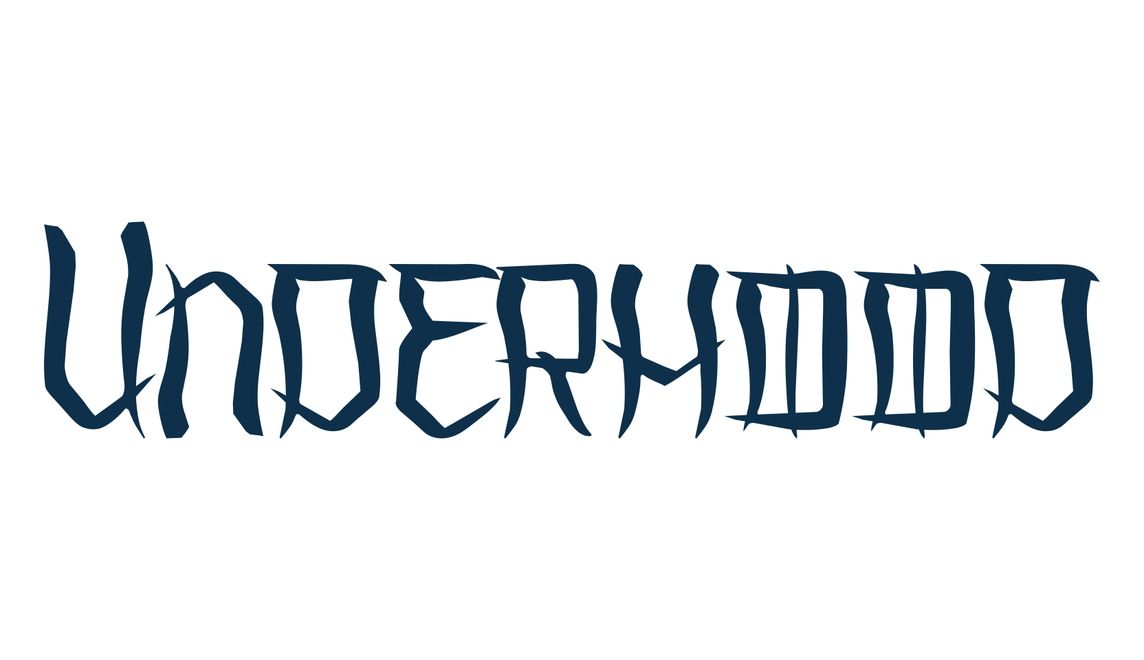Underhood, various font preview