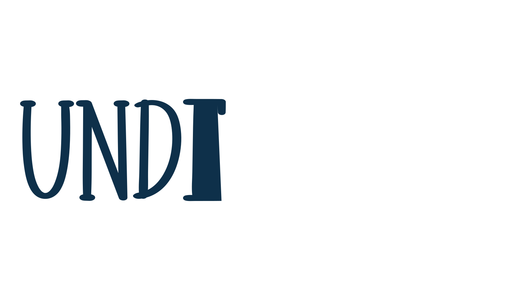 Undershirt, various font preview
