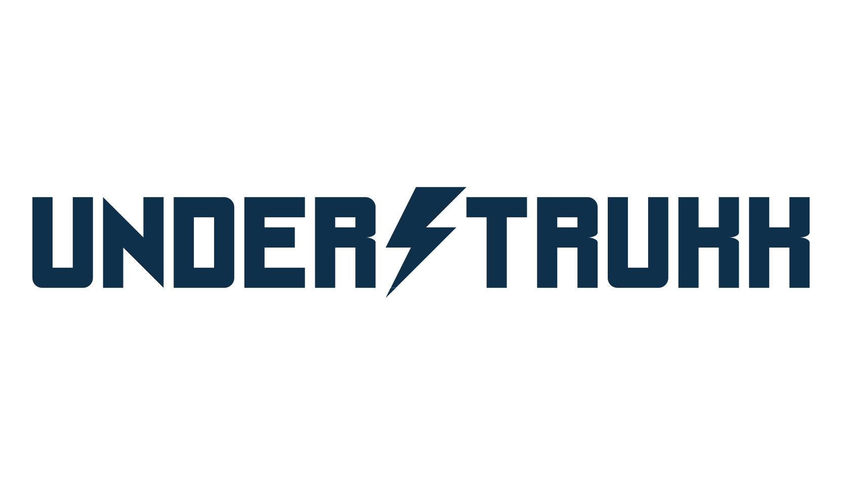 UnderStrukk, fancy various techno sci-fi font preview