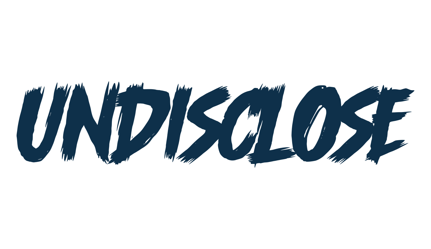 Undisclose, halloween font preview