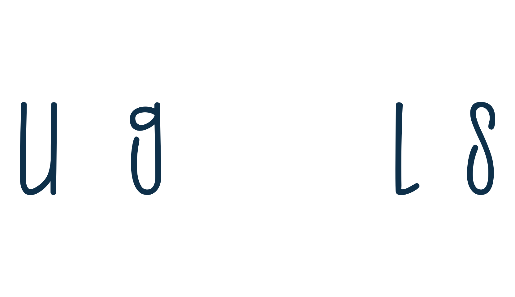 Une Grenouille Le Soir, handwriting font preview