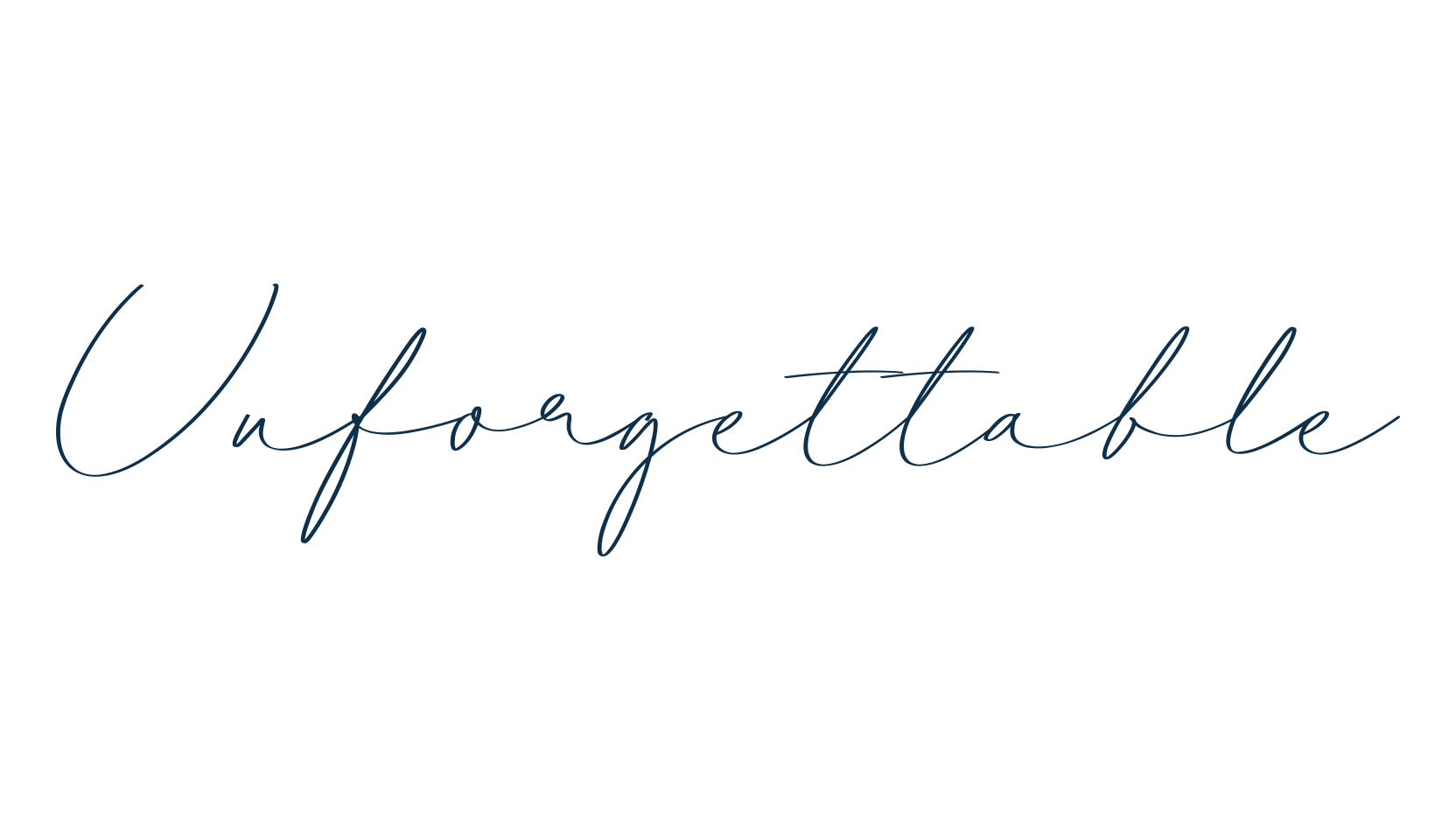 Unforgettable (unforgettable-2), handwriting font preview