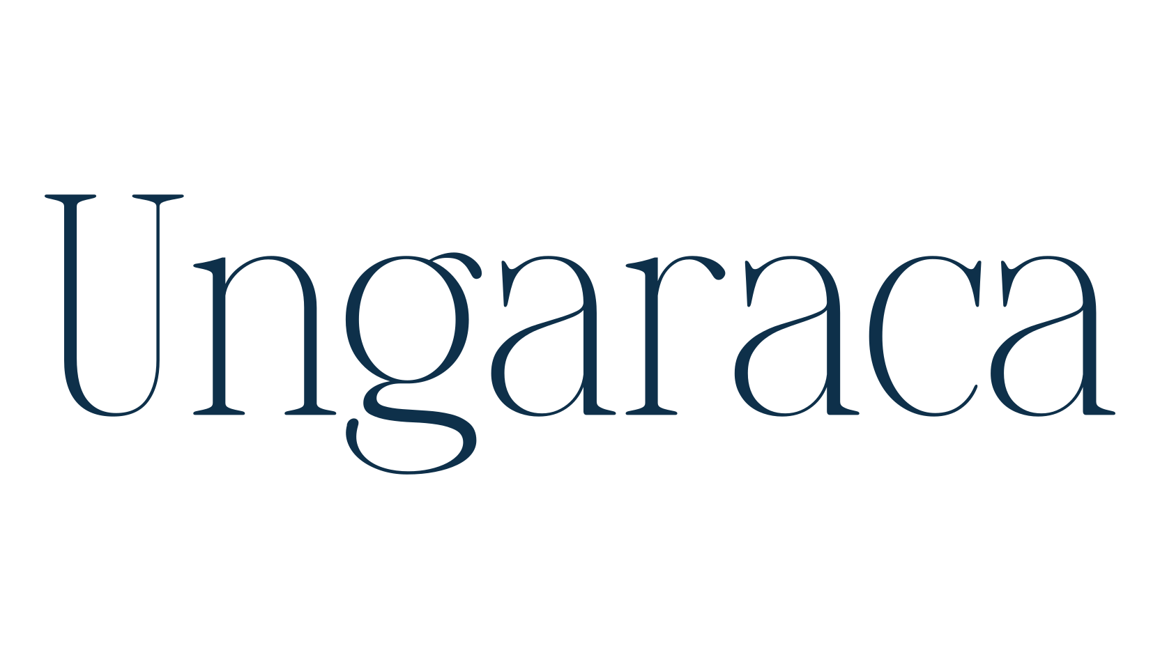 Ungaraca, serif font preview