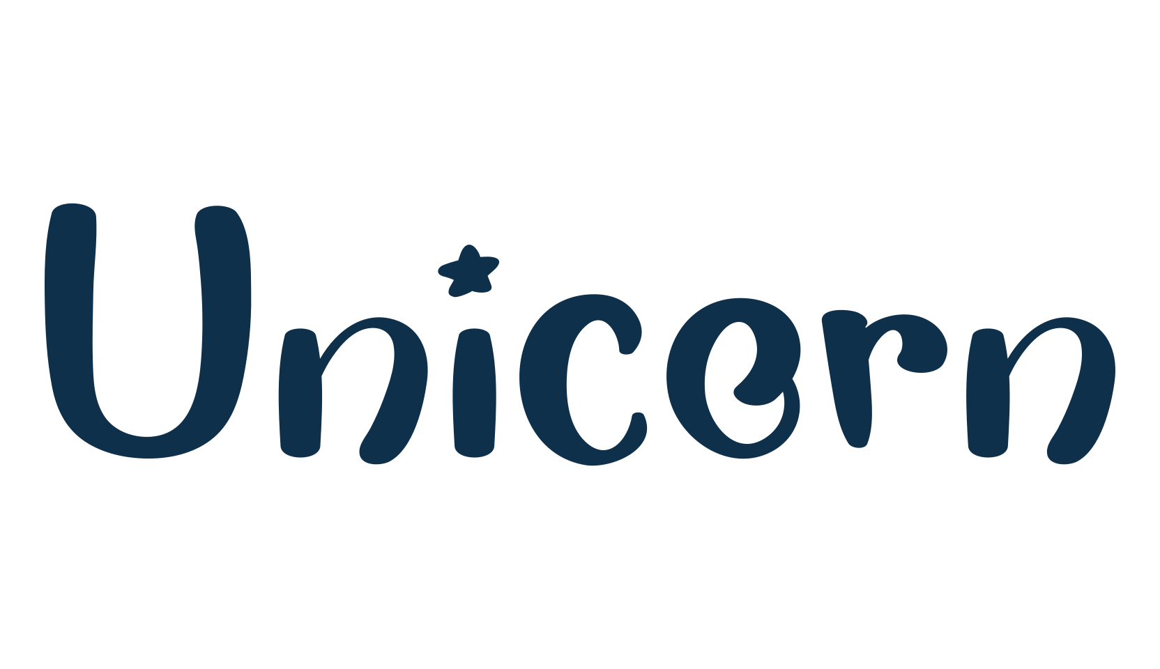 Unicorn (unicorn-5), cartoon font preview