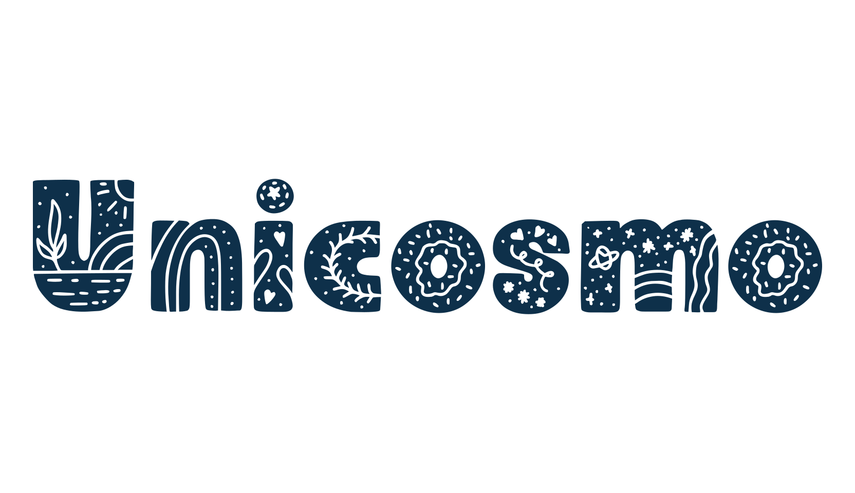 Unicosmo, fancy decorative font preview