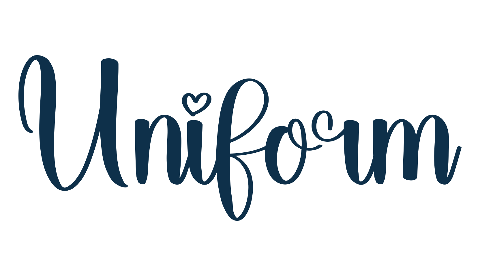 Uniform (uniform-2), fancy various decorative script calligraphy font preview