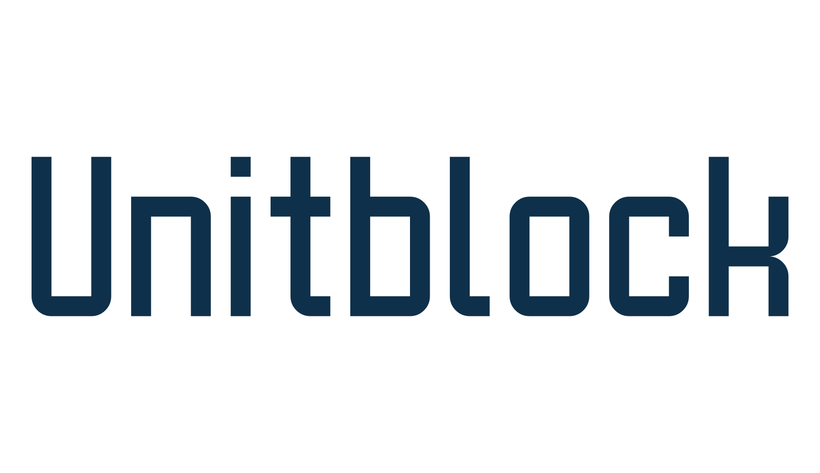 Unitblock, sans serif font preview