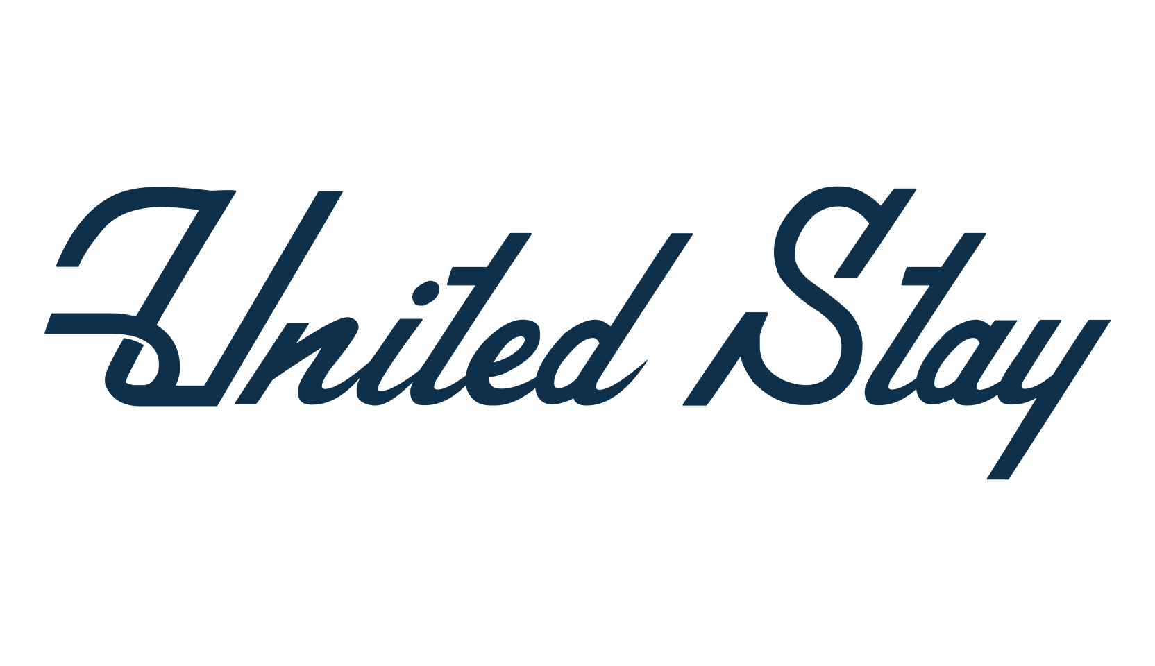 United Stay, various font preview