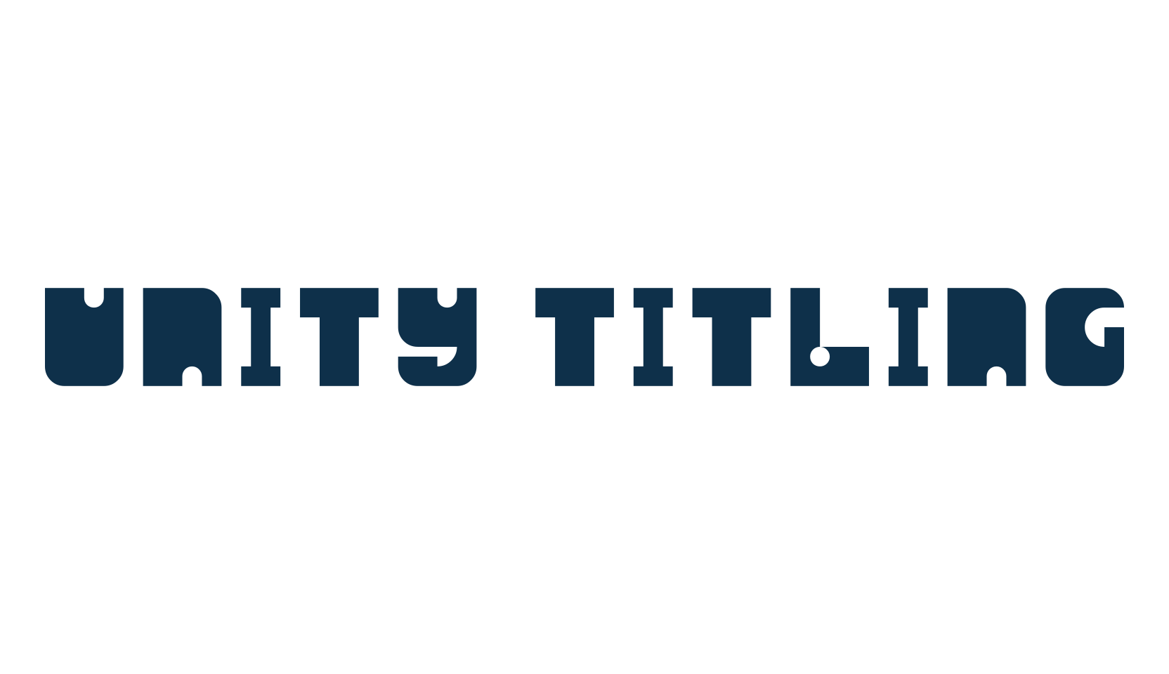 Unity Titling, various font preview