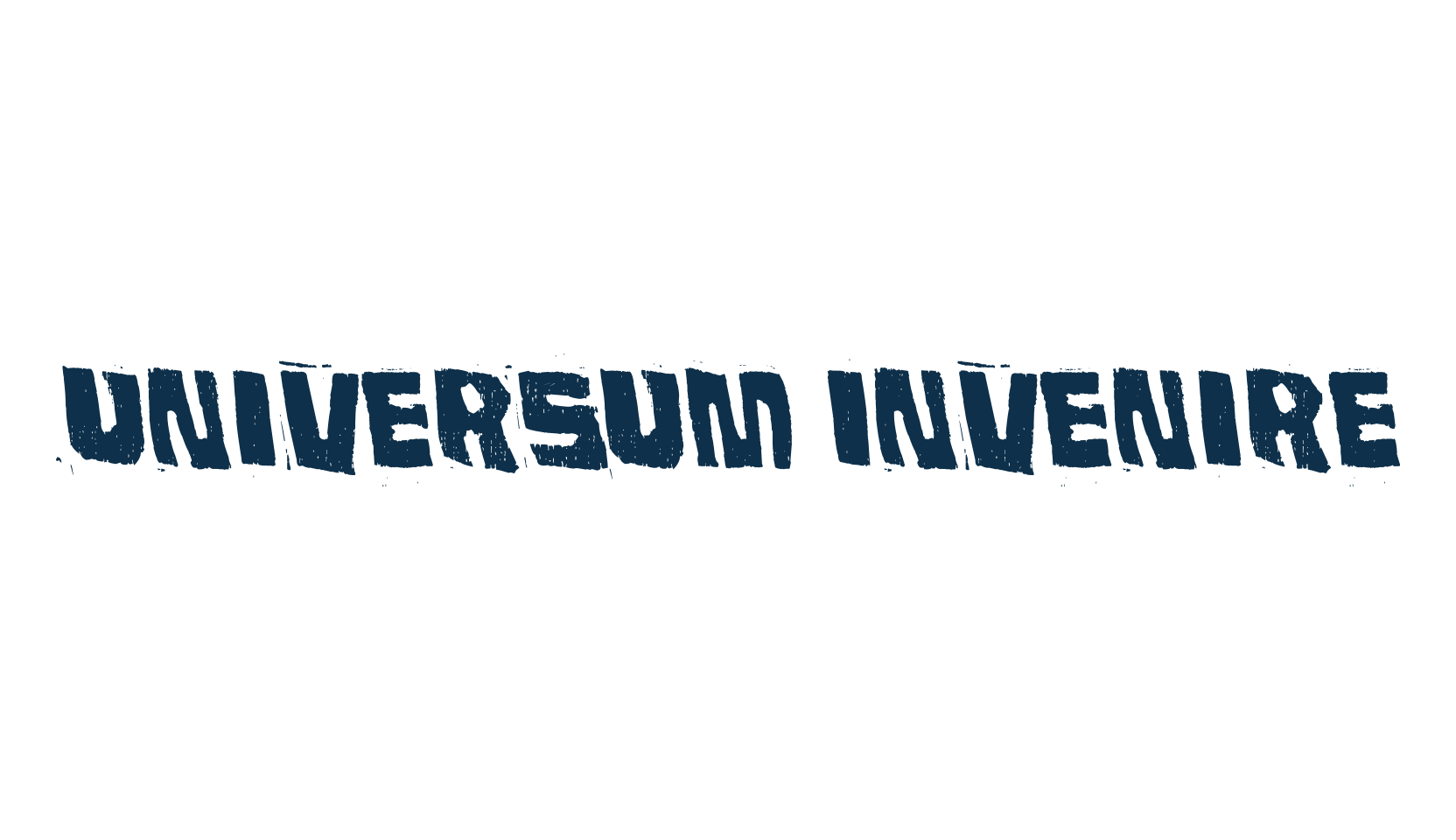Universum Invenire, fancy eroded decorative font preview