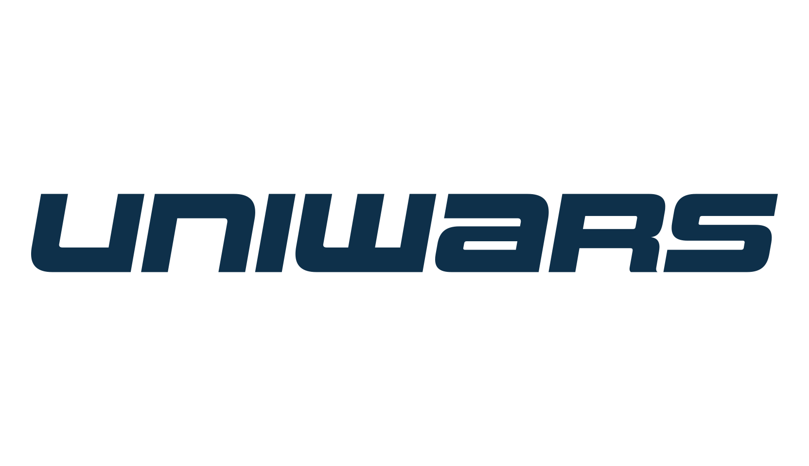 Uniwars, sci-fi font preview