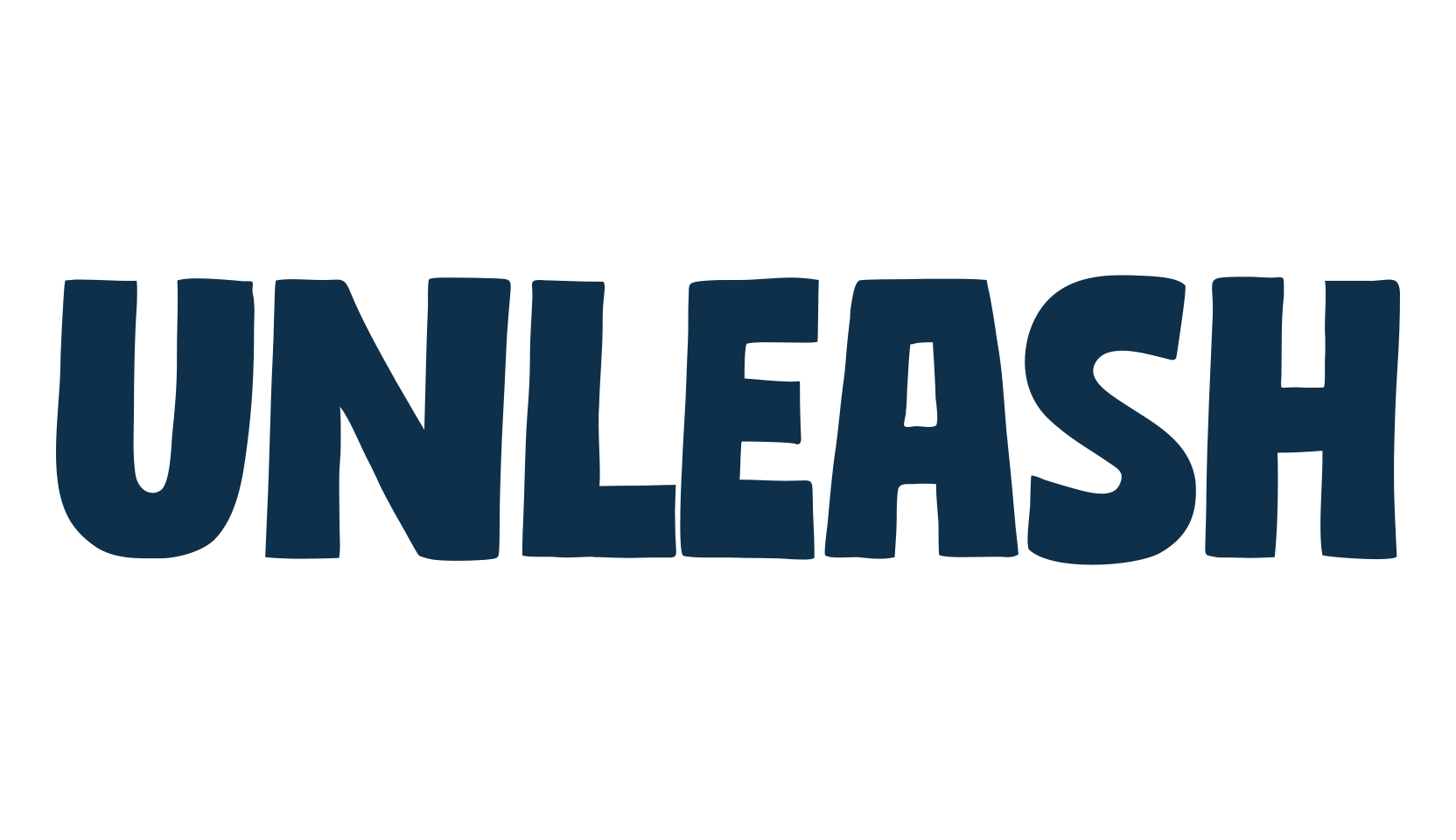 Unleash, cartoon font preview
