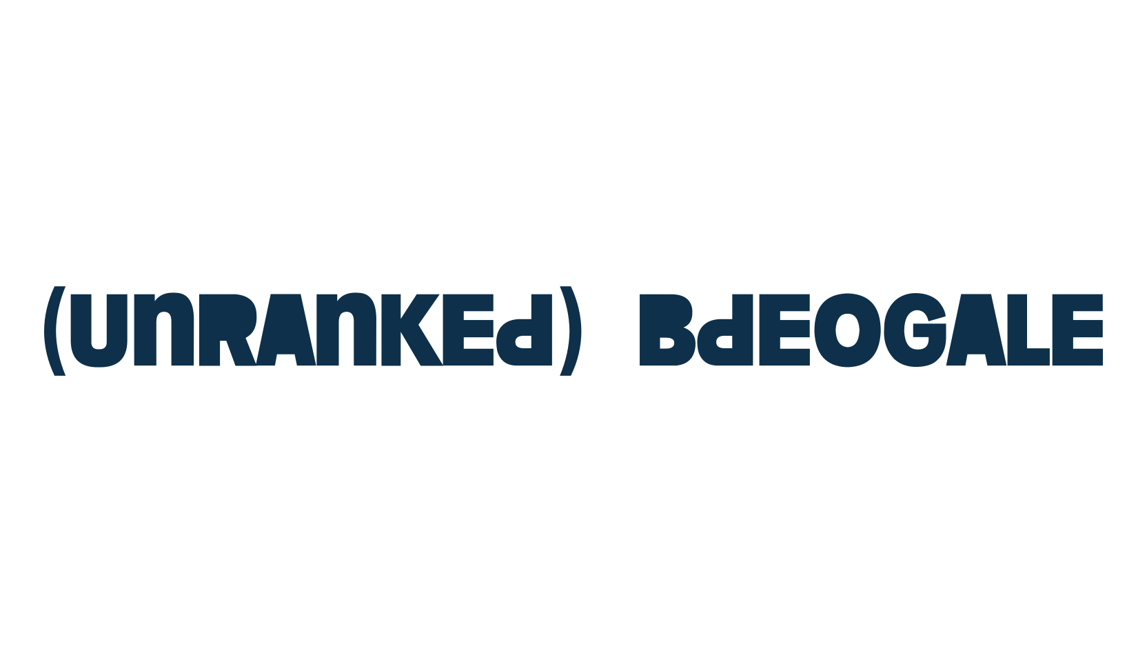 (Unranked) Bdeogale, various font preview