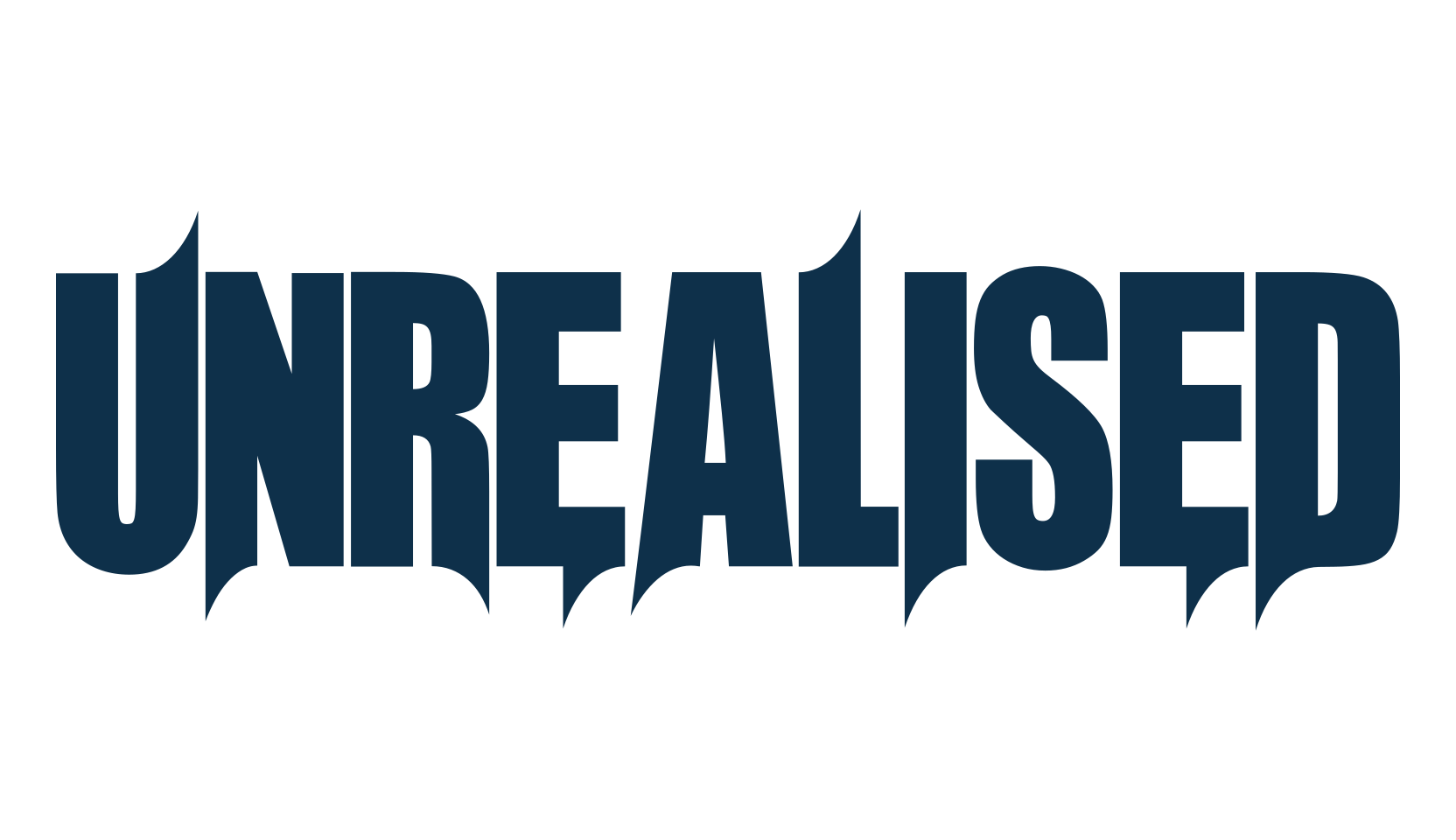Unrealised, modern font preview