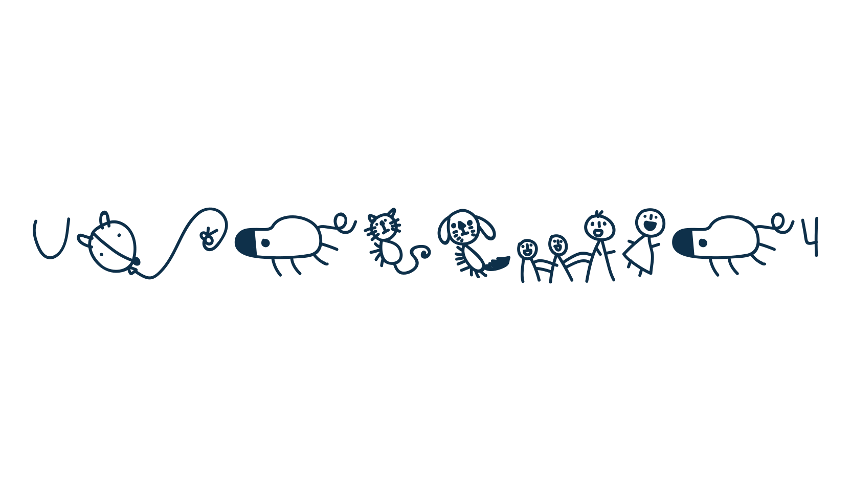 Upirjuli4, fancy decorative font preview