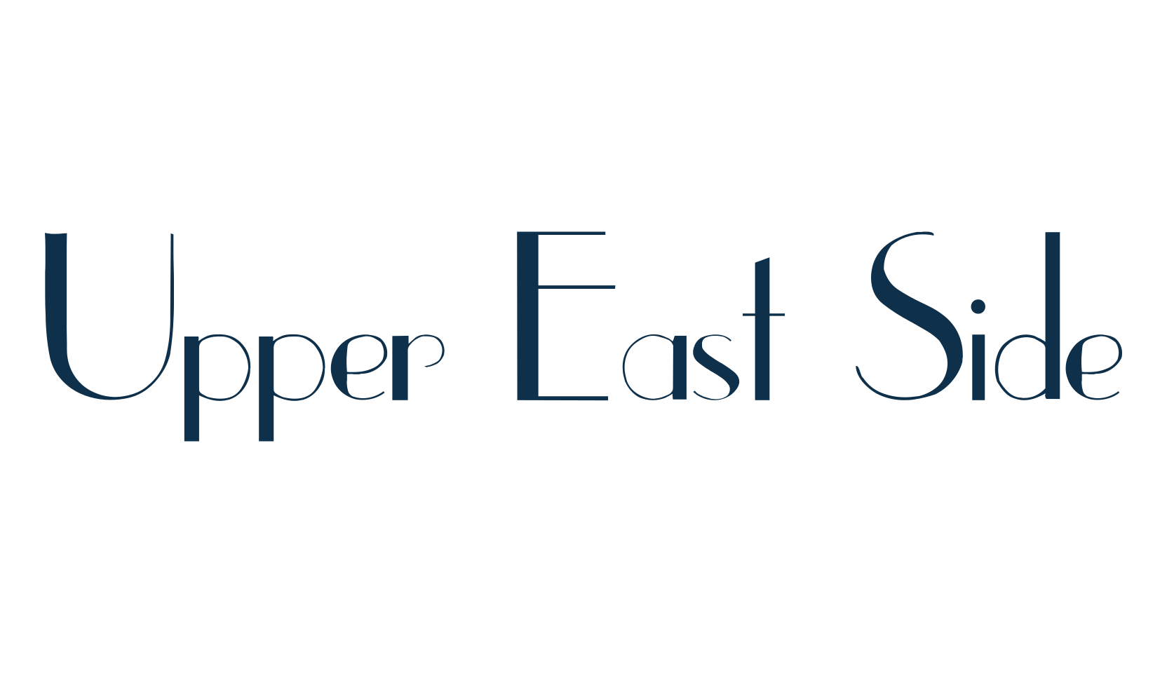 Upper East Side, retro font preview