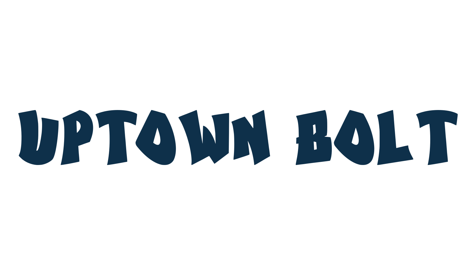 Uptown Bolt, script graffiti fancy decorative calligraphy font preview