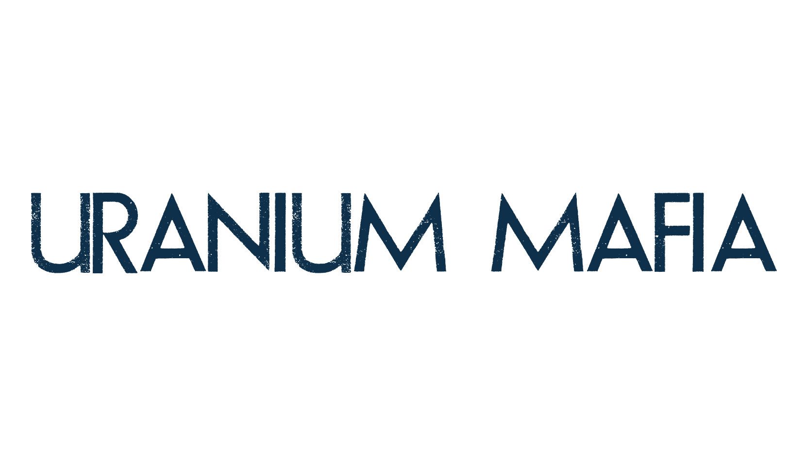 Uranium Mafia, fancy eroded decorative font preview