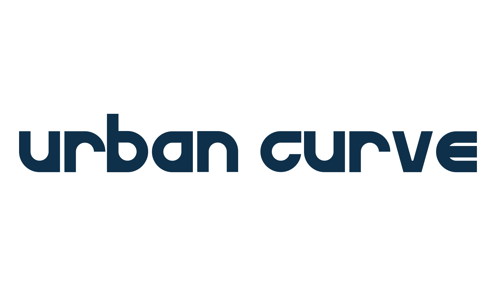 Urban Curve, fancy various techno sci-fi font preview