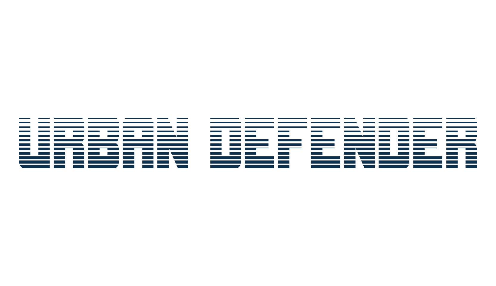 Urban Defender, sans serif font preview