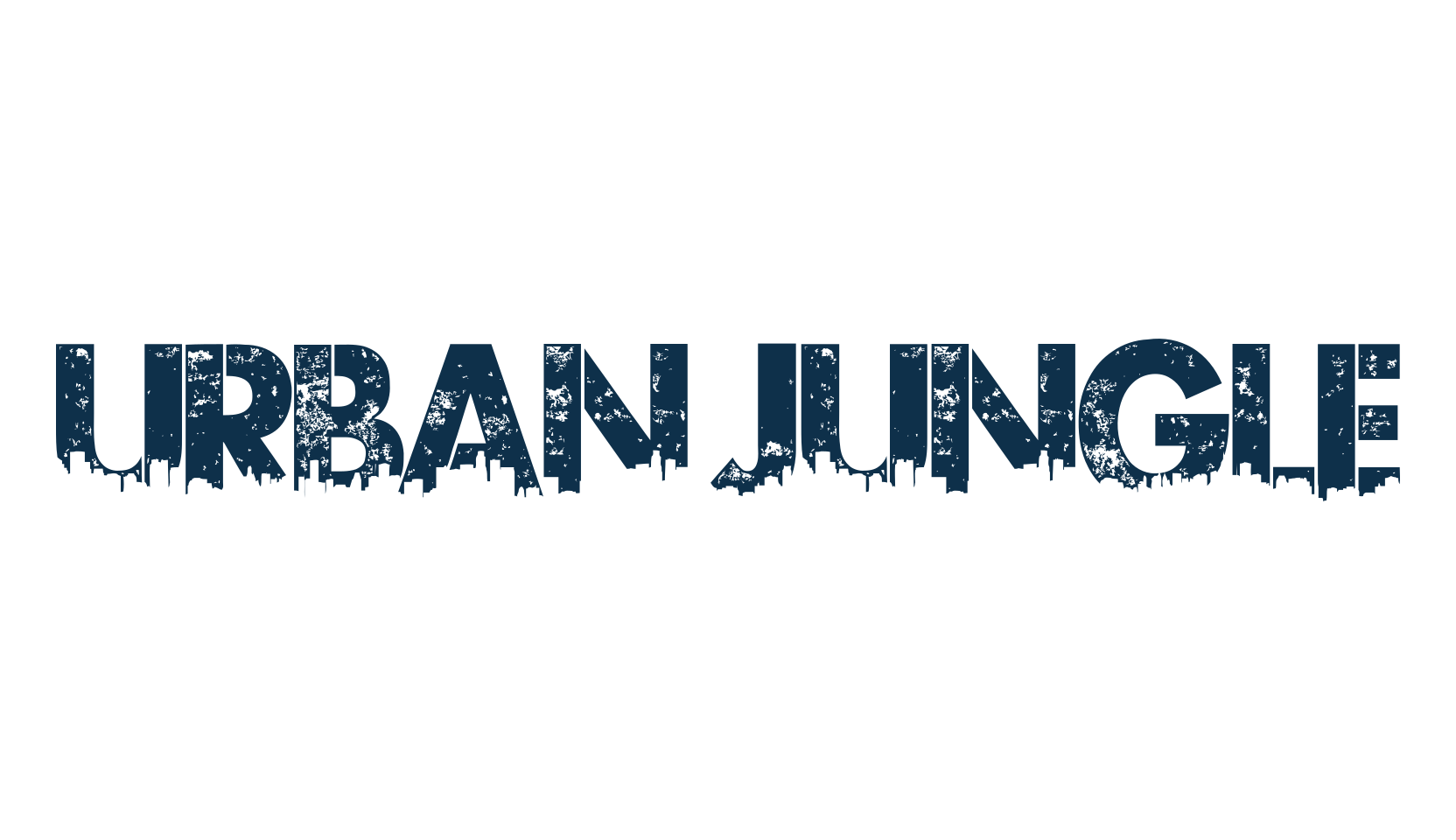 Urban Jungle (urban-jungle), eroded font preview
