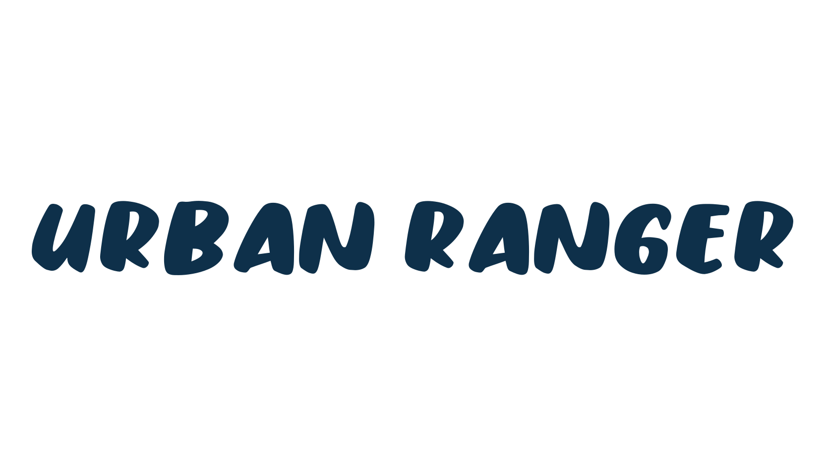 Urban Ranger, cartoon font preview