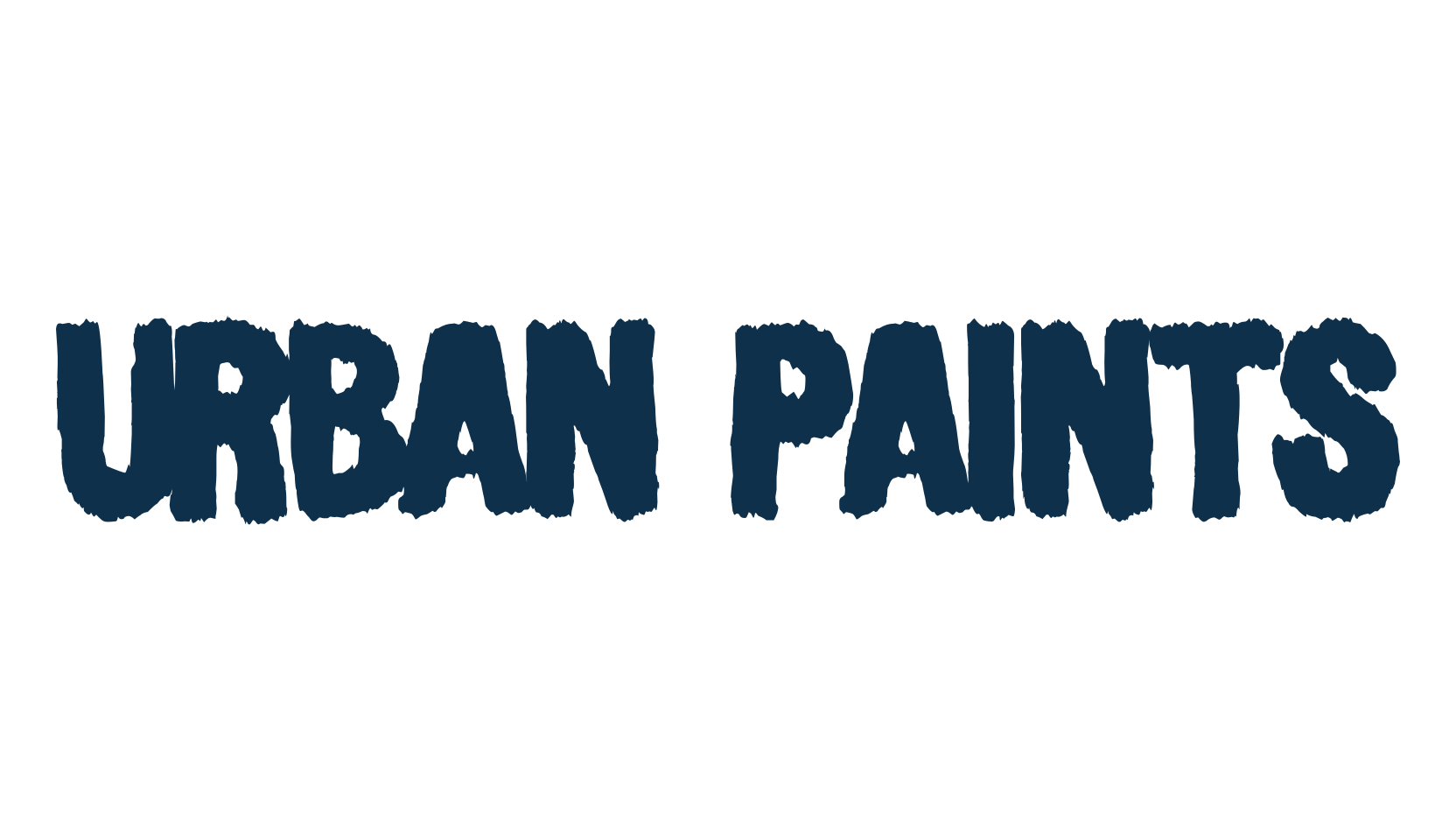 Urban Paints, eroded font preview