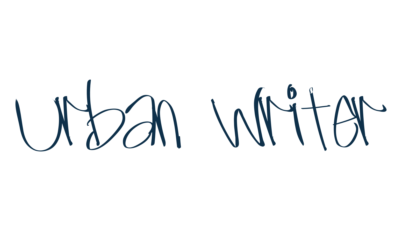 Urban Writer, script graffiti fancy decorative calligraphy font preview