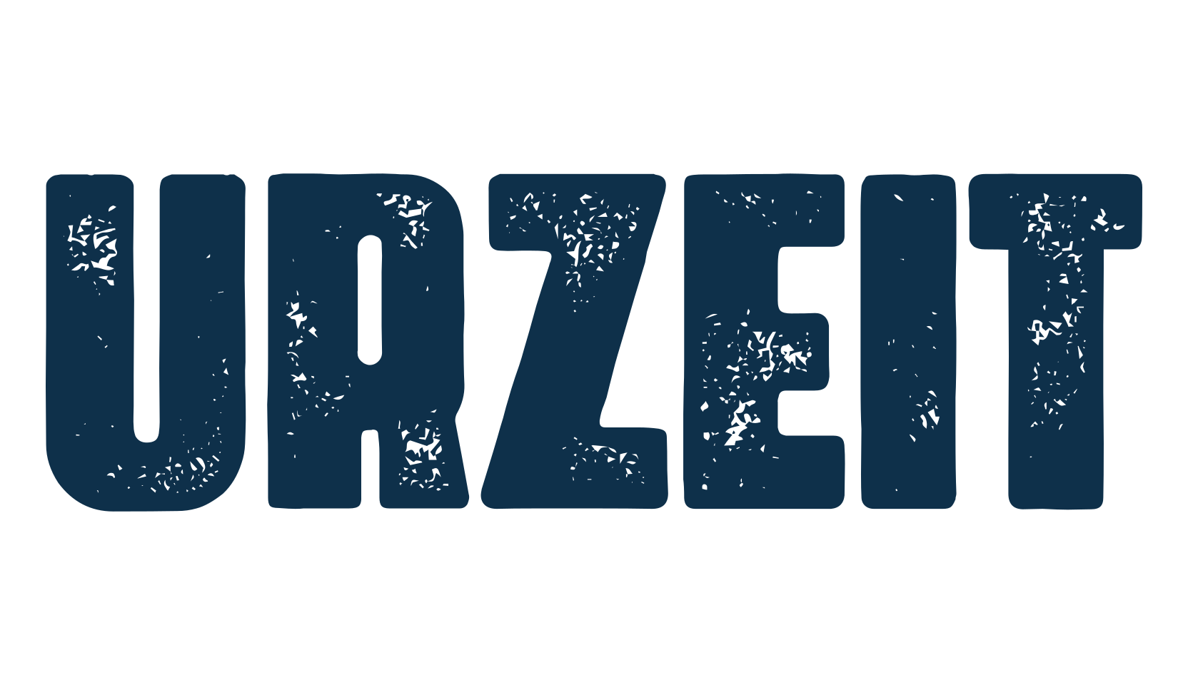 Urzeit, fancy eroded decorative font preview