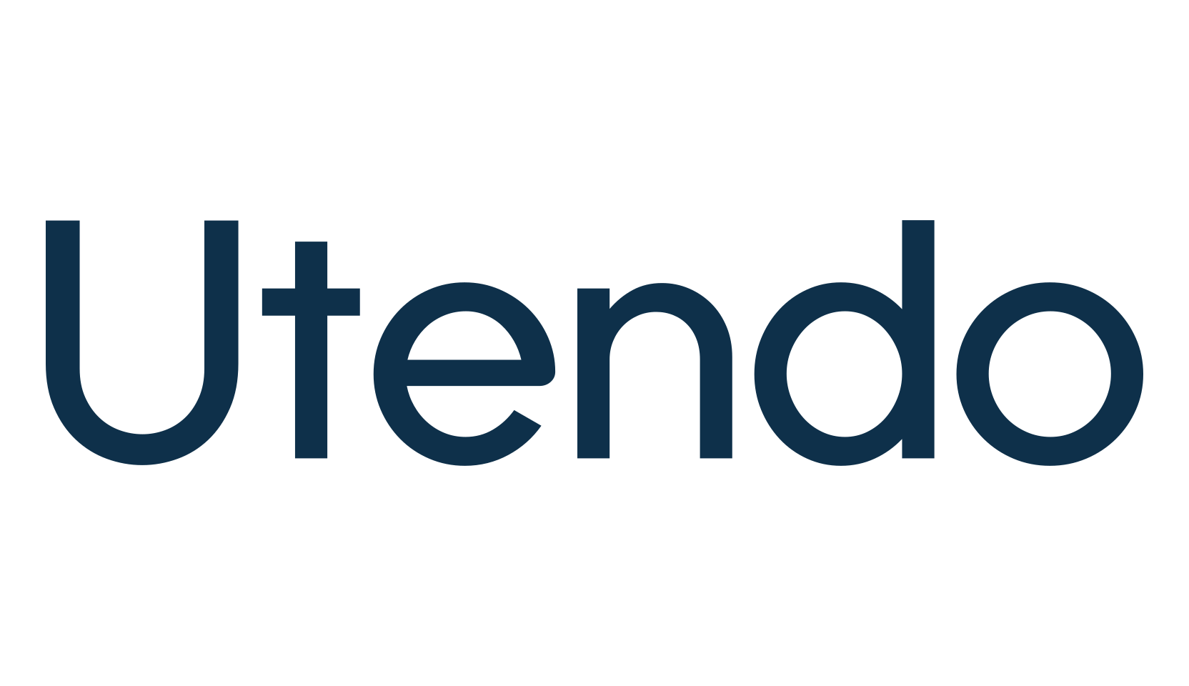 Utendo, sans serif font preview