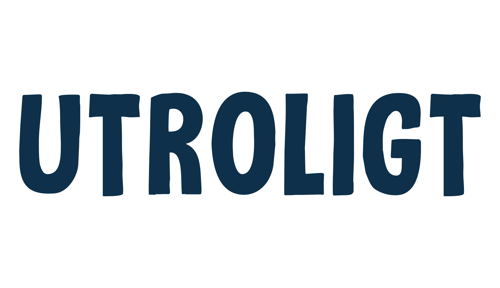 Utroligt, fancy cartoon decorative comic font preview