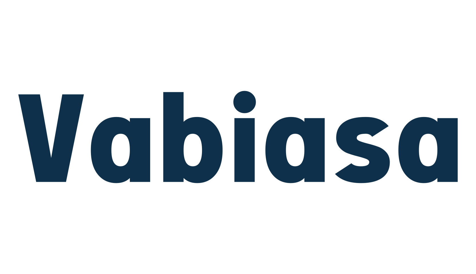 Vabiasa, basic sans serif font preview