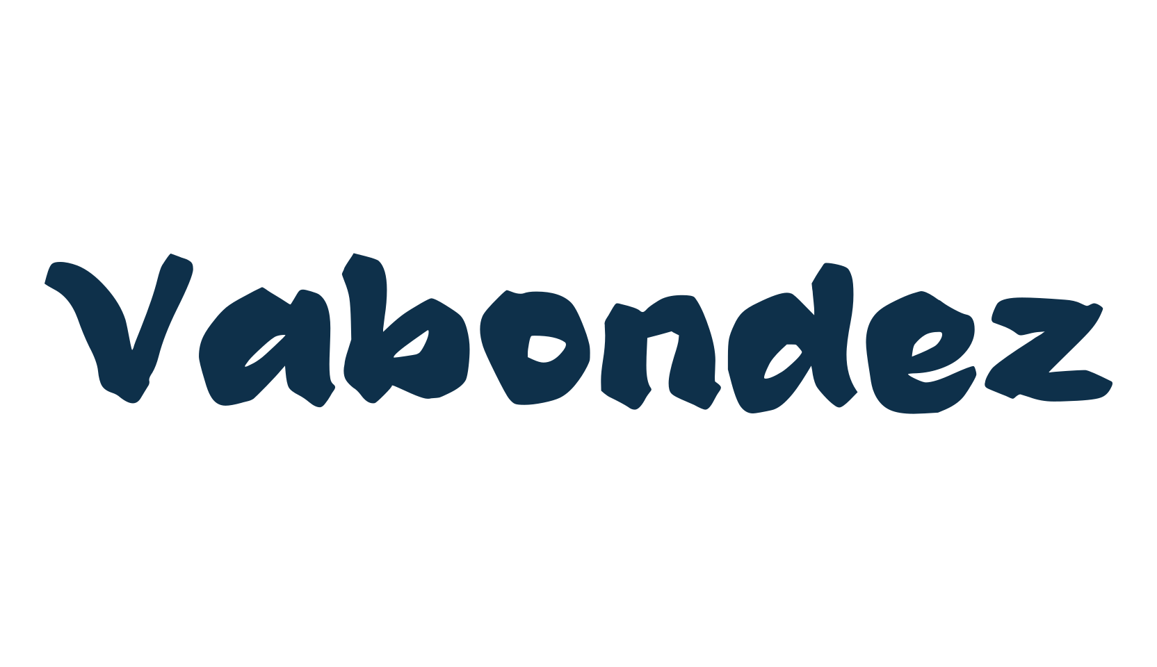Vabondez, graffiti font preview