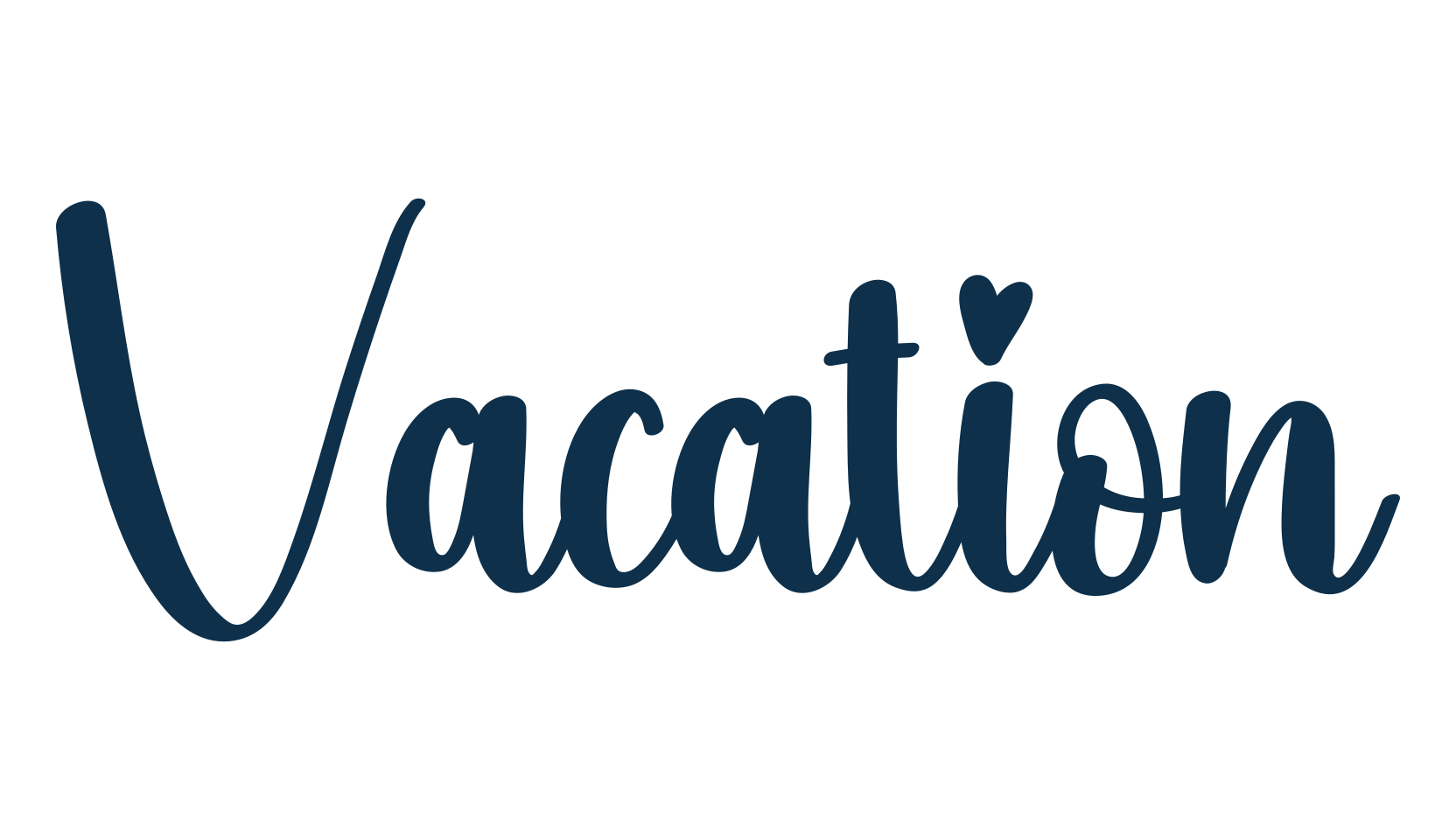 Vacation (vacation-5), fancy various decorative script calligraphy font preview