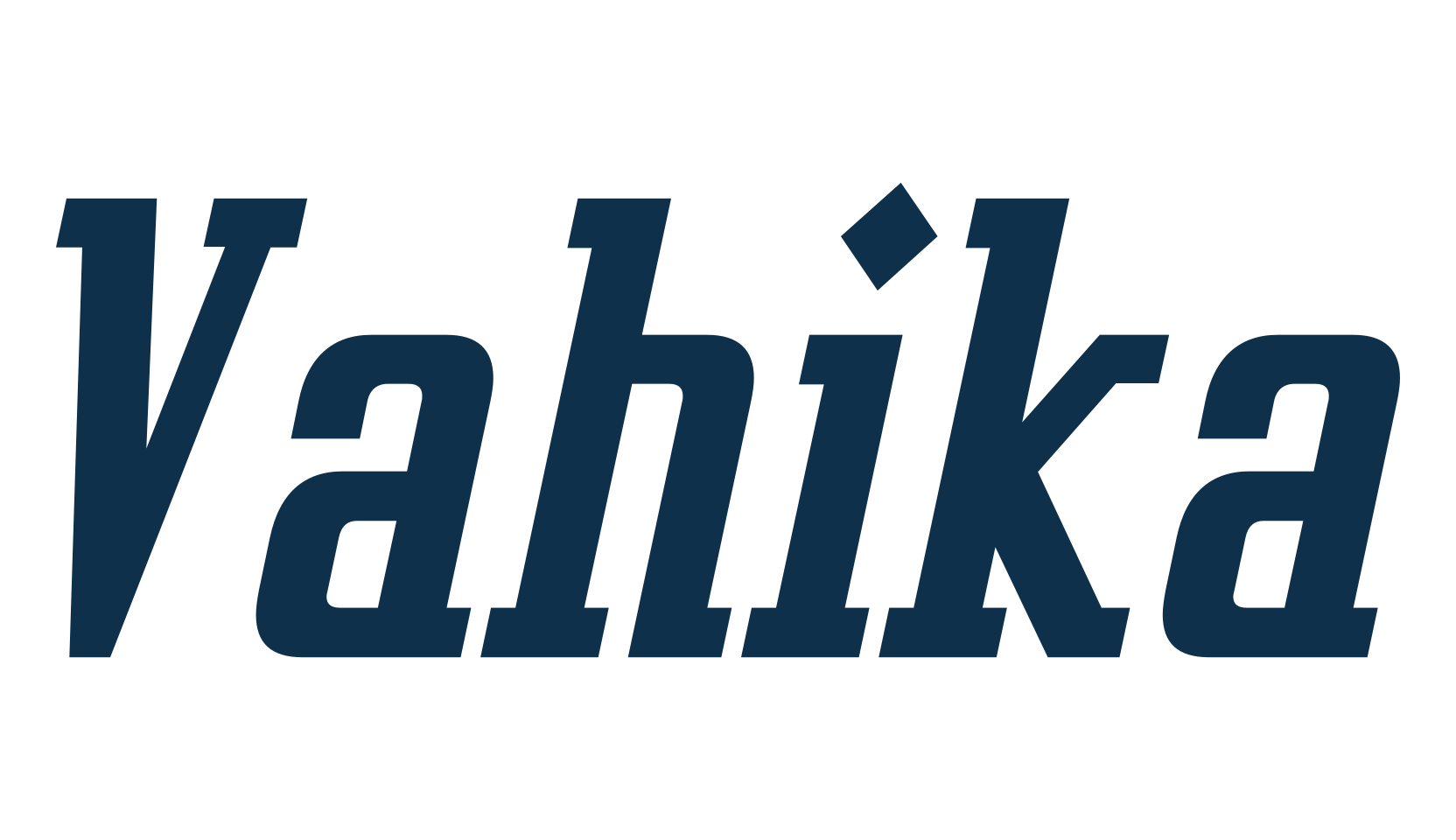 Vahika, serif font preview