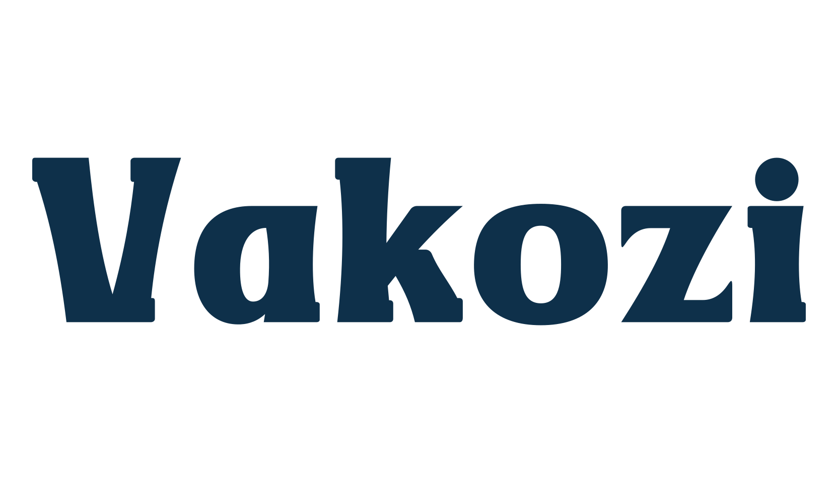 Vakozi, fancy retro decorative font preview