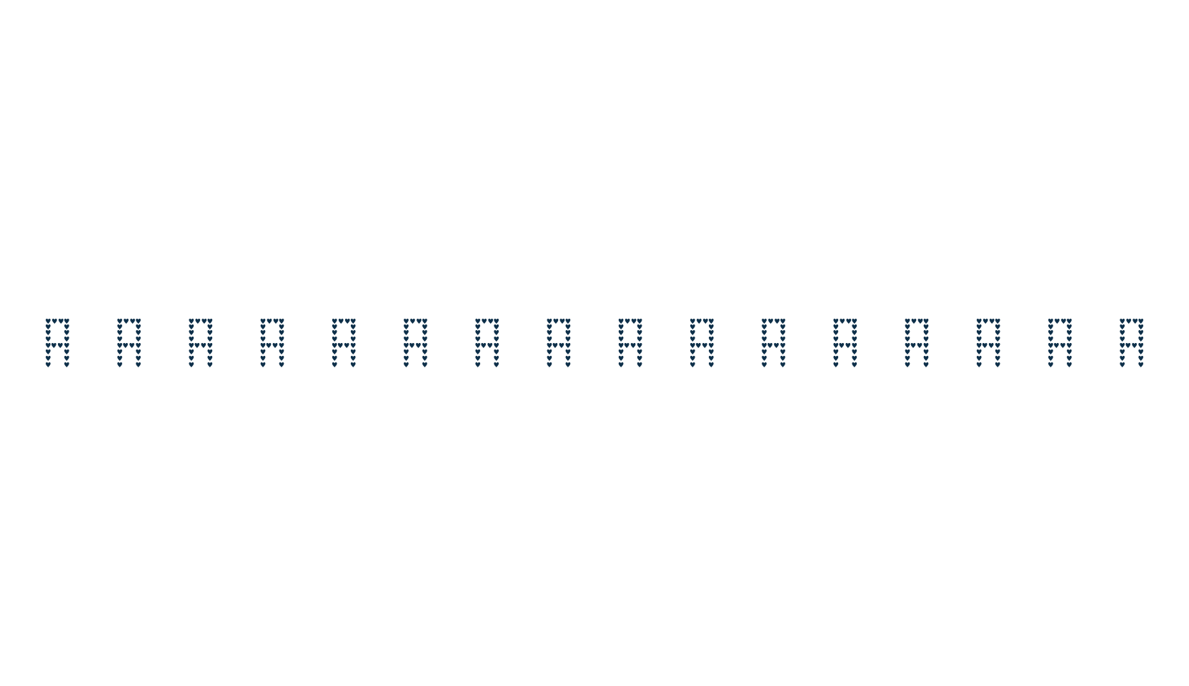 Valentine Radita, display market font preview