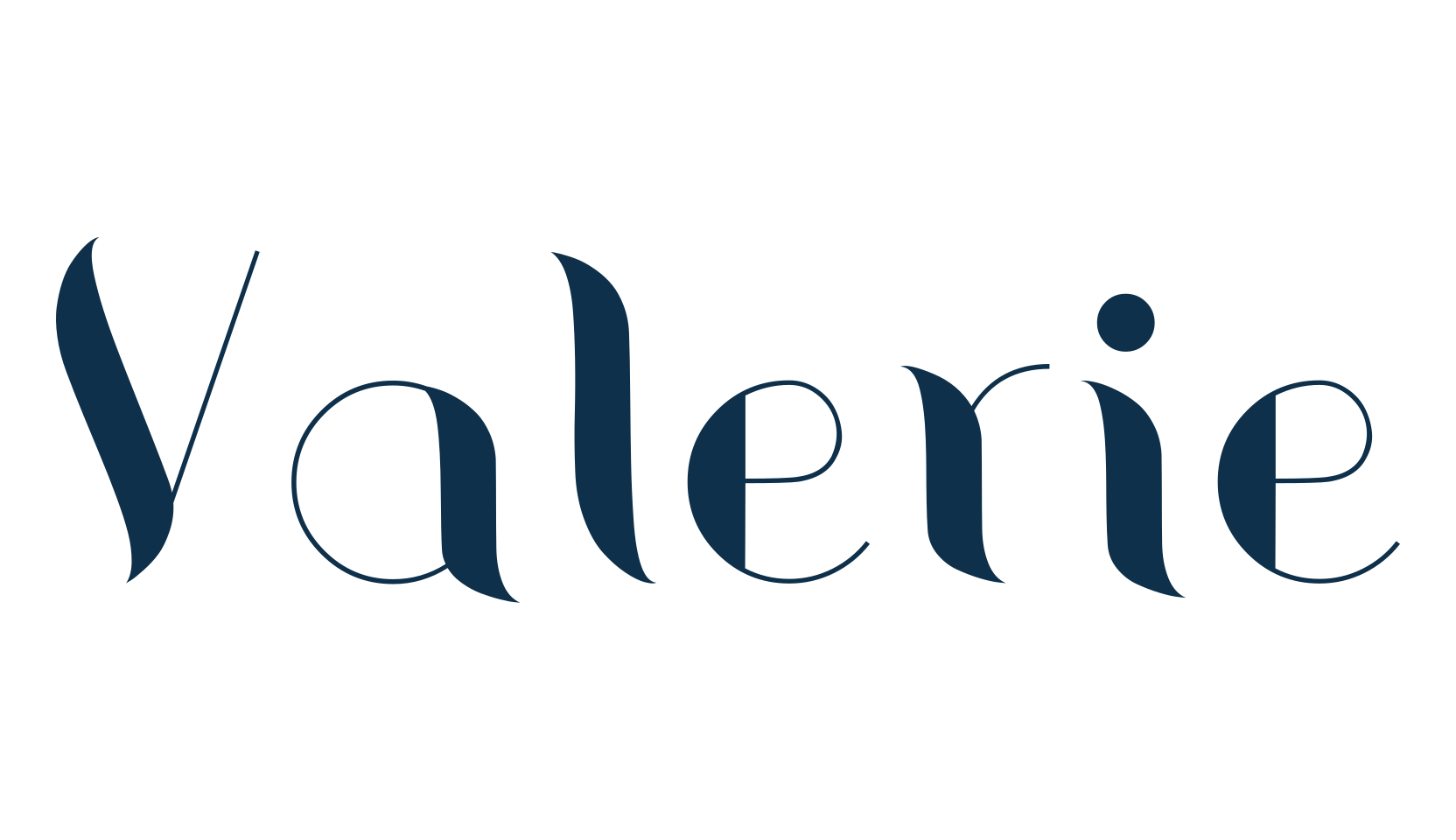 Valerie, various font preview
