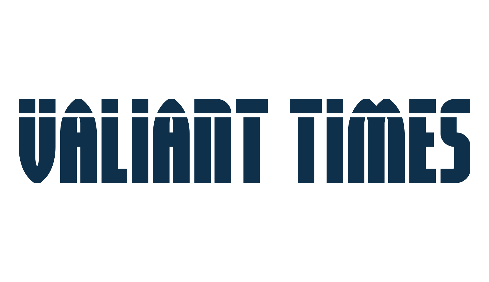 Valiant Times, various font preview