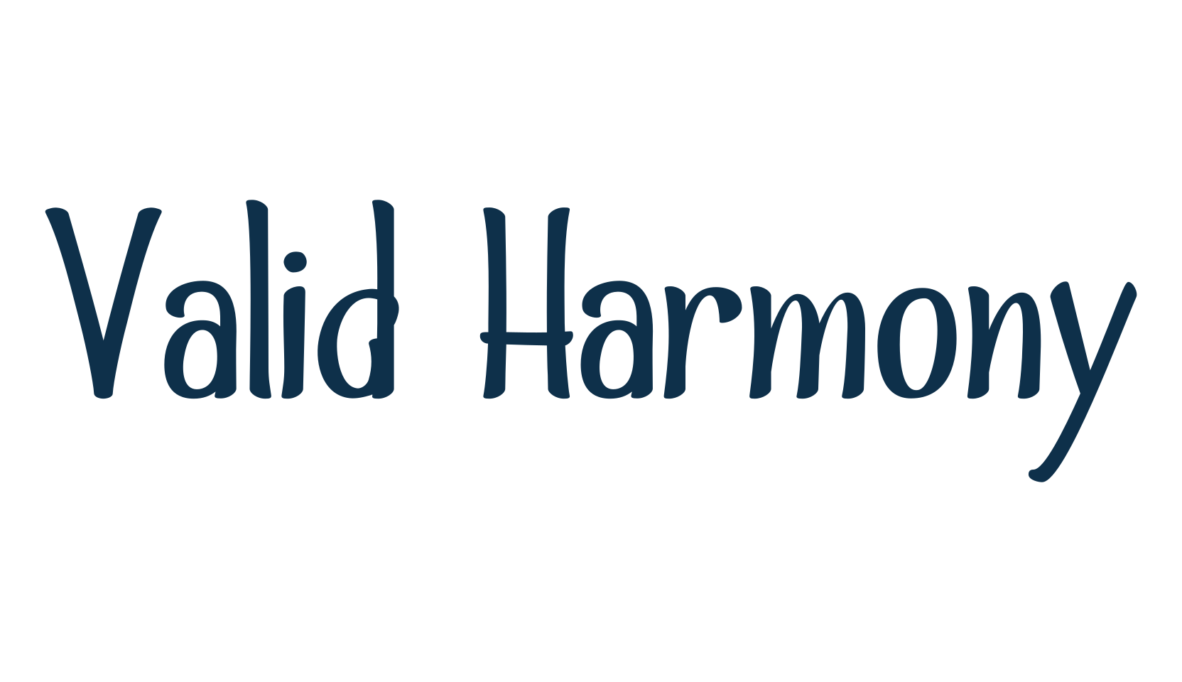 Valid Harmony, various font preview