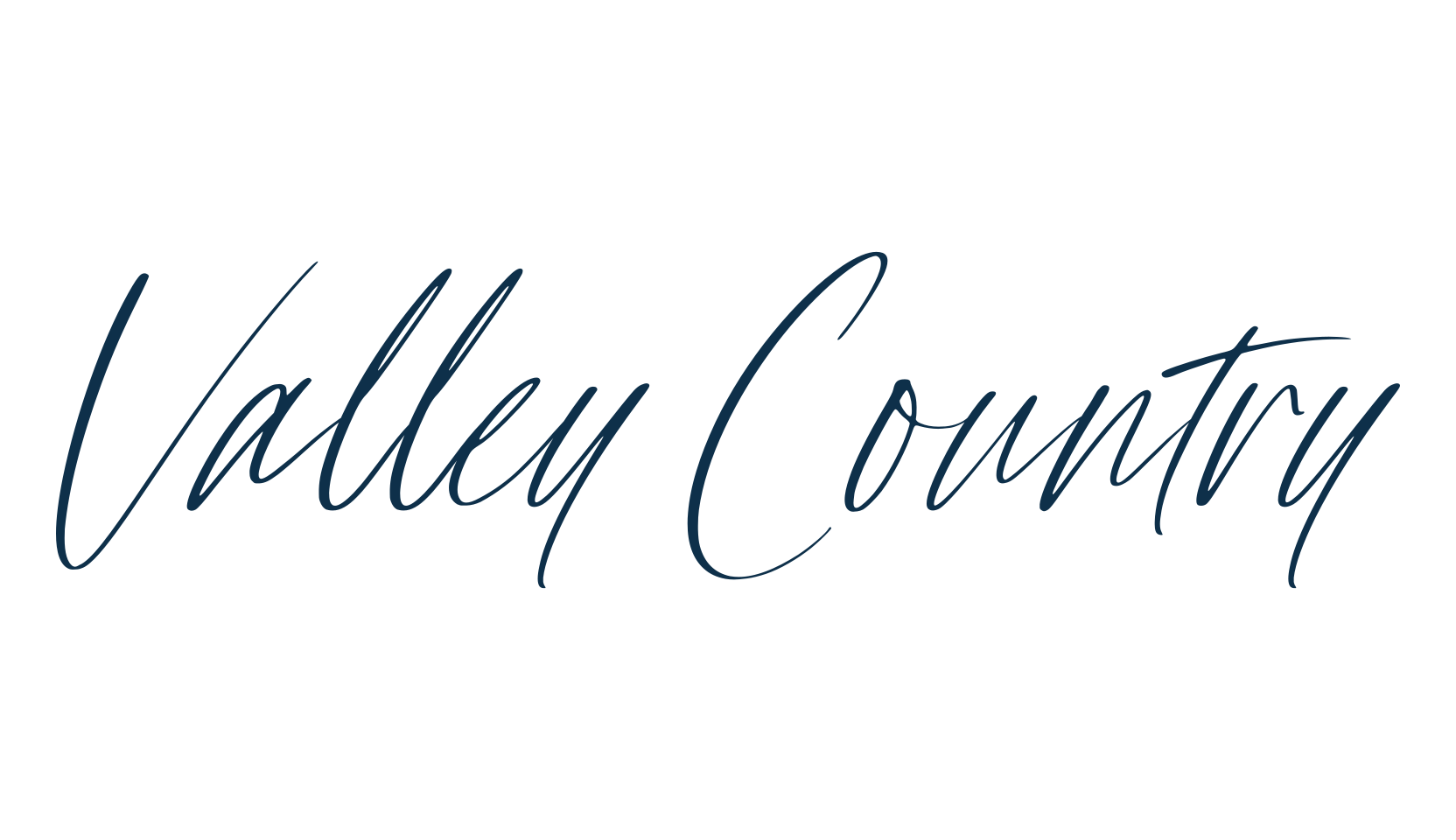 Valley Country, script handwritten fancy decorative calligraphy font preview