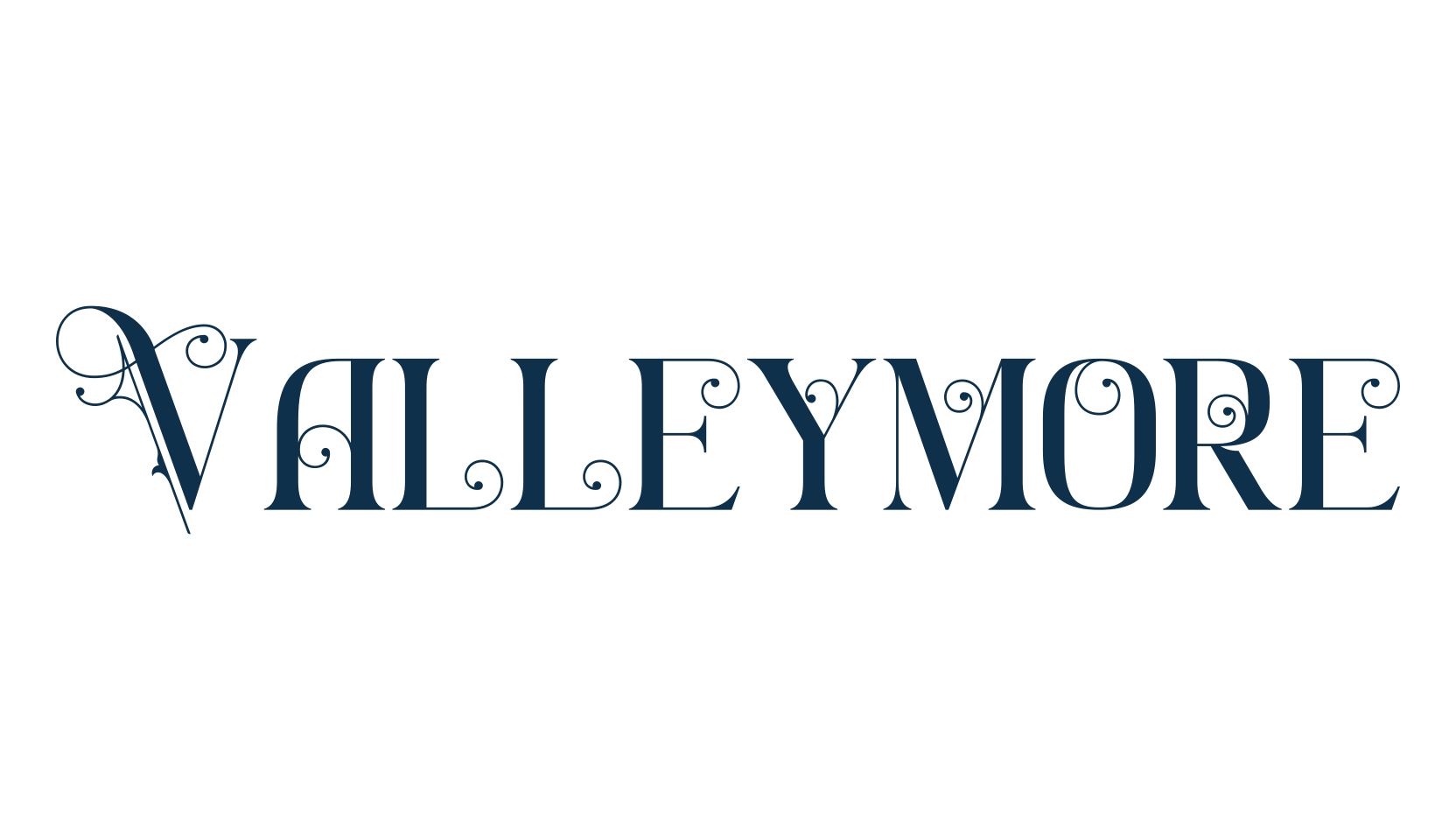 Valleymore, retro font preview