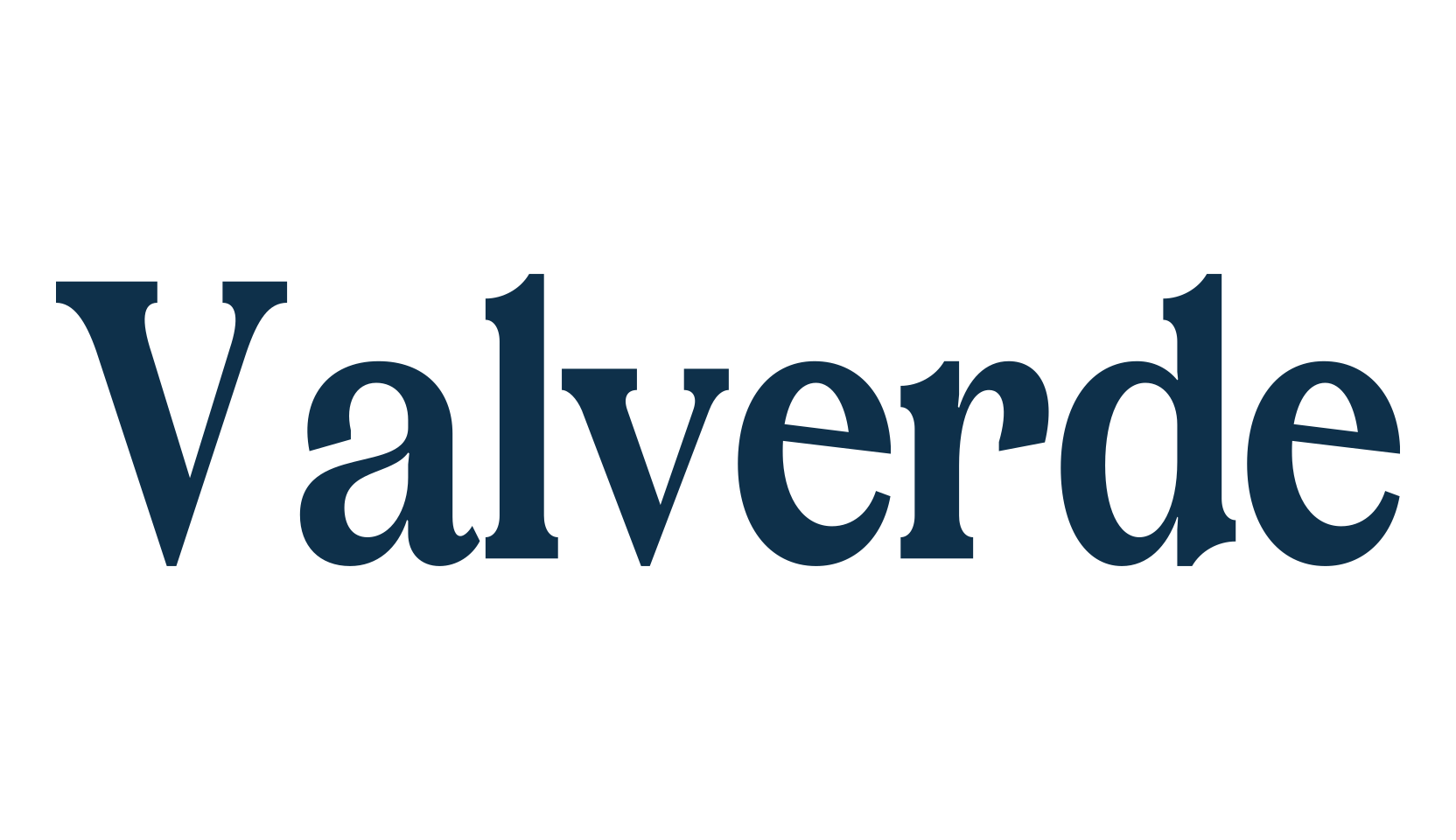 Valverde, serif font preview