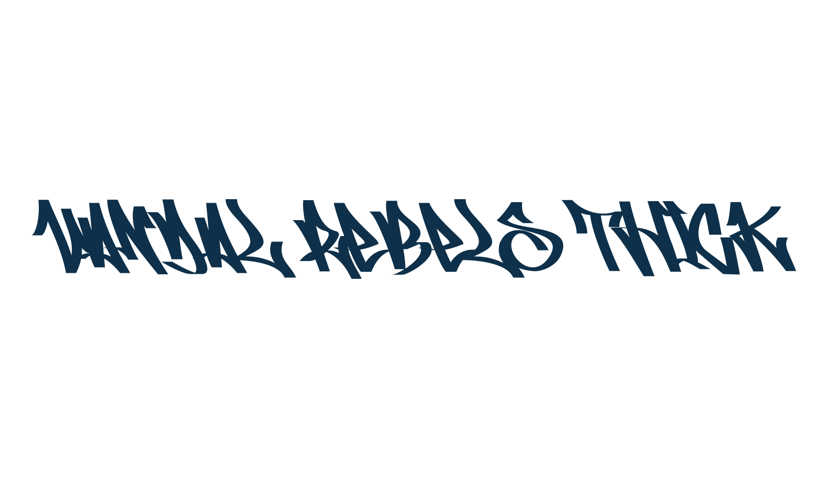 Vandal Rebels Thick, script graffiti fancy decorative calligraphy font preview