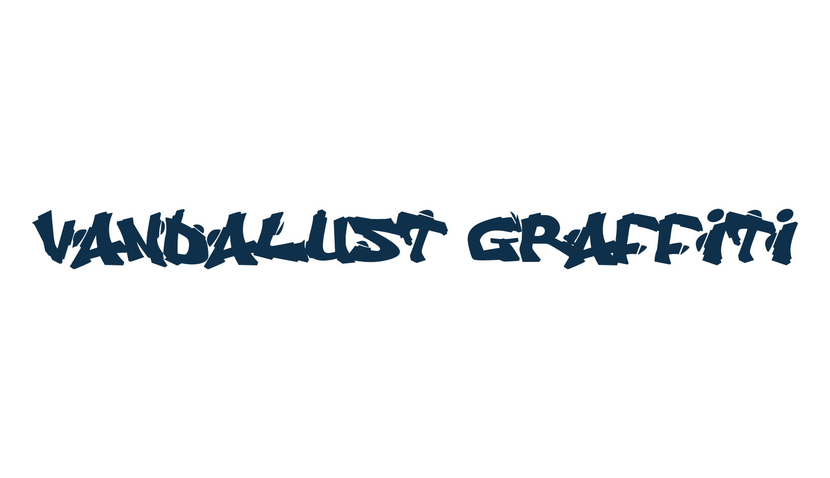Vandalust Graffiti, script graffiti fancy decorative calligraphy font preview
