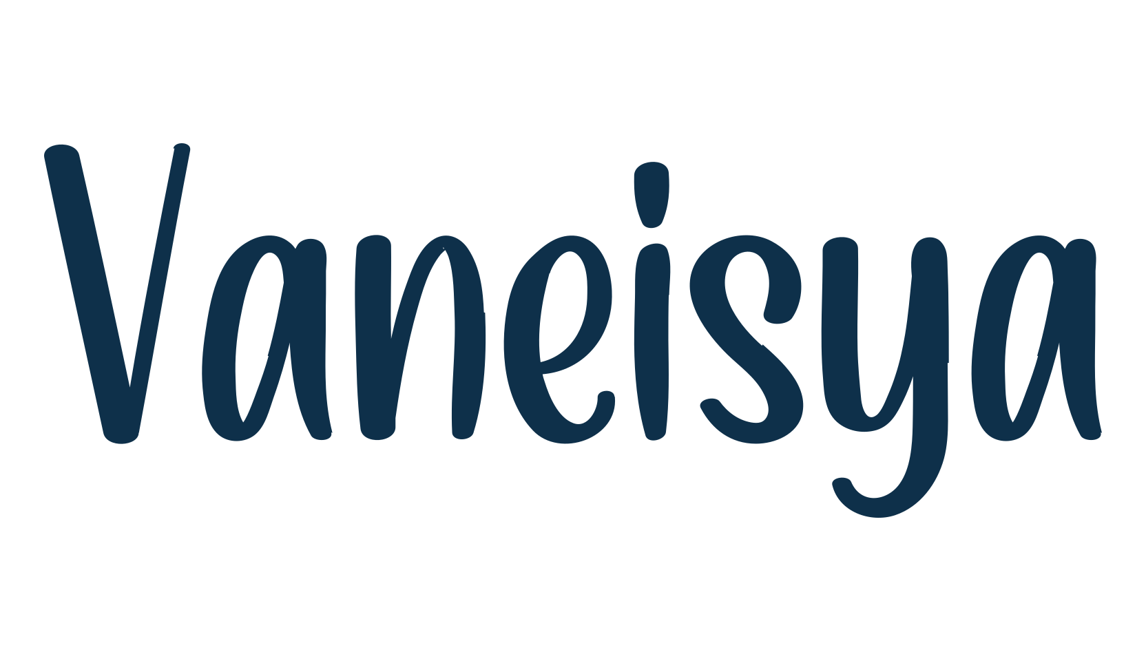 Vaneisya, various font preview