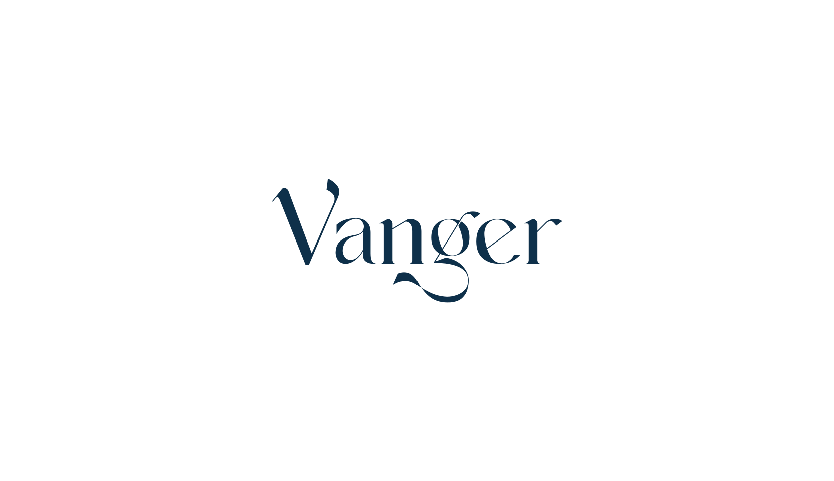 Vanger, basic serif font preview