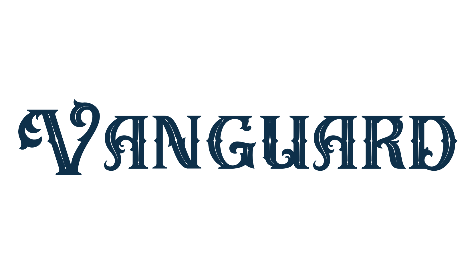 Vanguard, various font preview