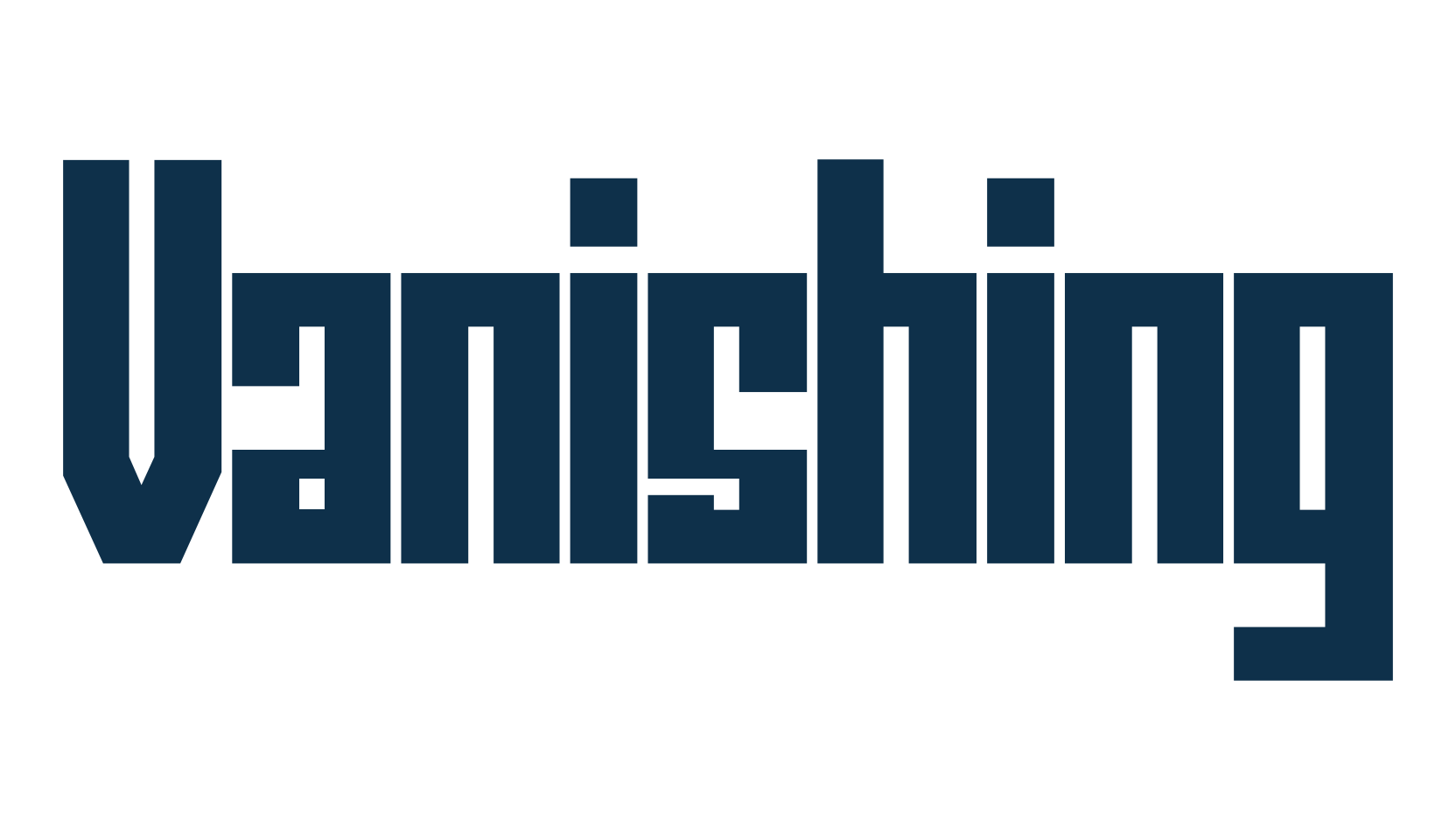 Vanishing (vanishing-2), fancy various decorative font preview