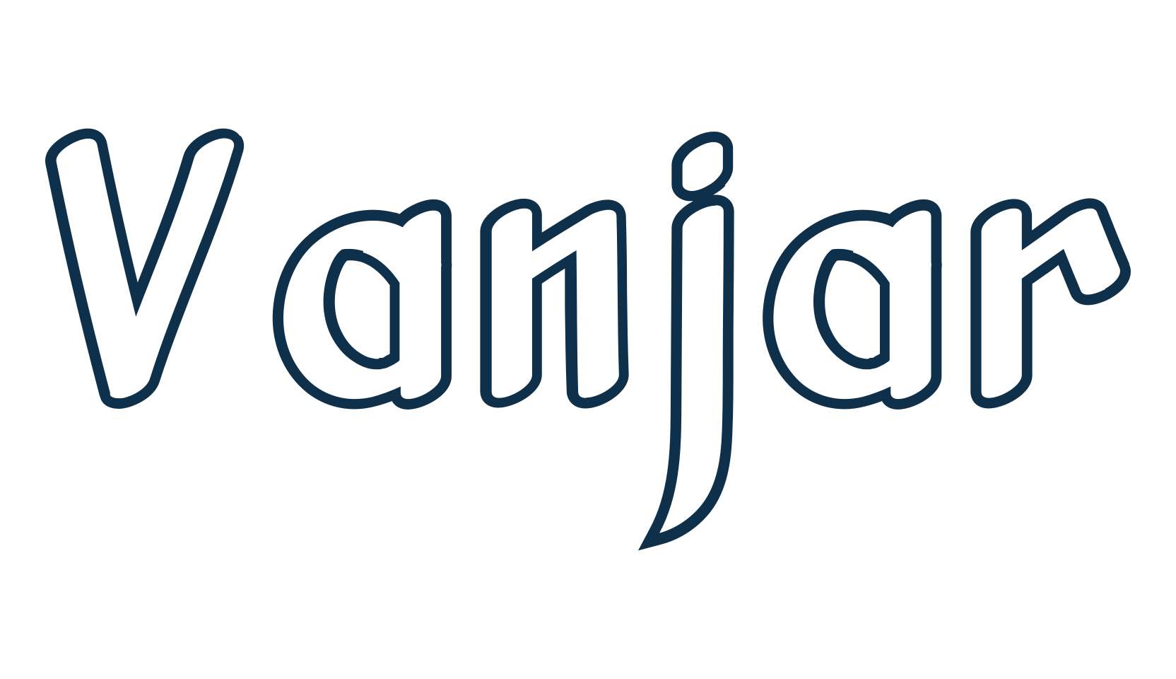 Vanjar, basic sans serif font preview